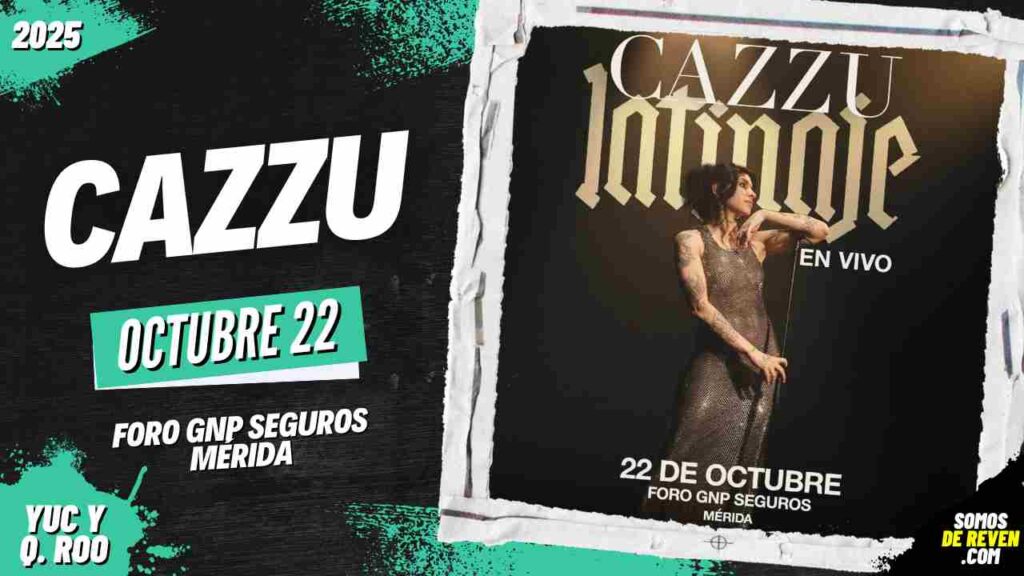 CAZZU EN MÉRIDA 2025 FORO GNP SEGUROS