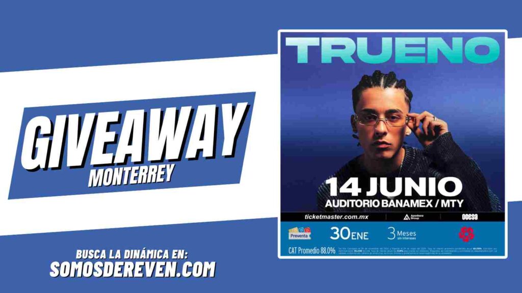 TRUENO GIVEAWAY EN AUDITORIO BANAMEX 2025