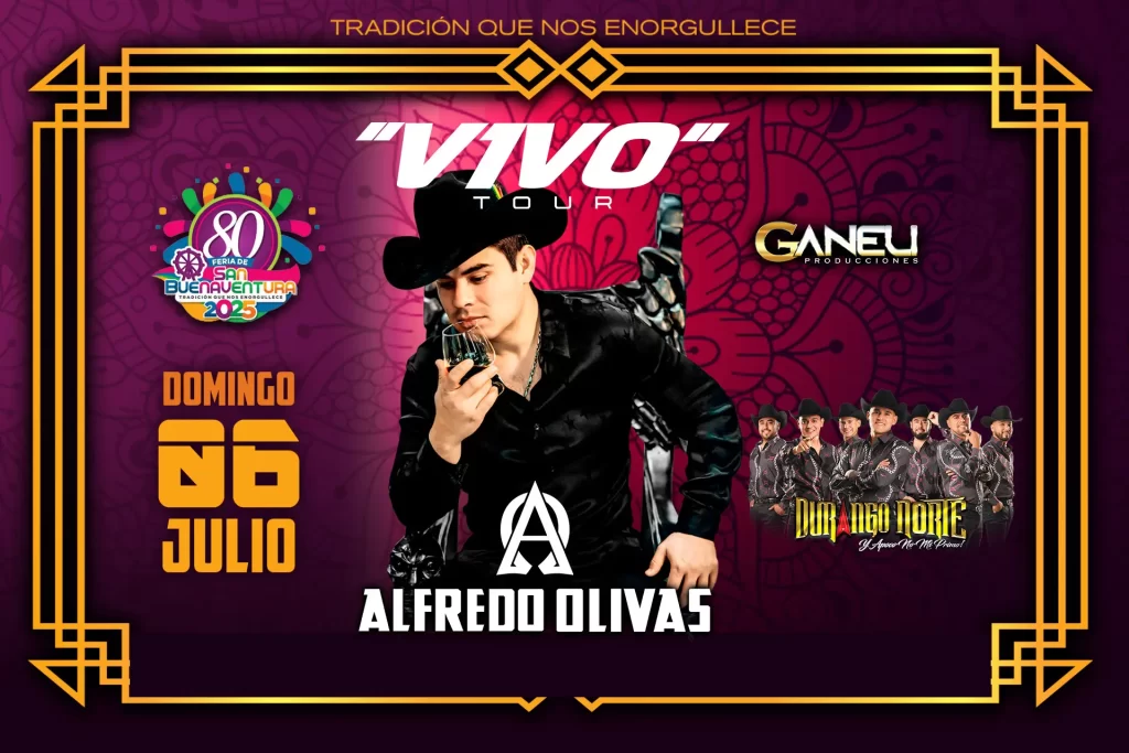 ALFREDO OLIVAS EN FERIA SAN BUENAVENTURA 2025