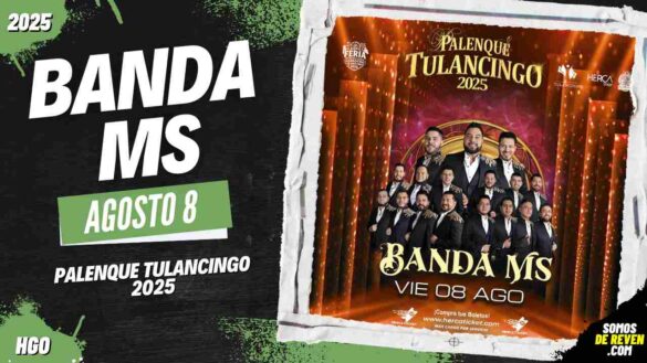 BANDA MS EN PALENQUE TULANCINGO 2025 HIDALGO
