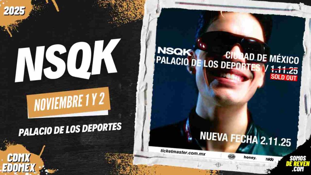 NSQK EN CDMX 2025 PALACIO DE LOS DEPORTES