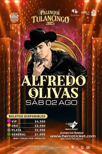 ALFREDO OLIVAS EN PALENQUE TULANCINGO 2025 HIDALGO