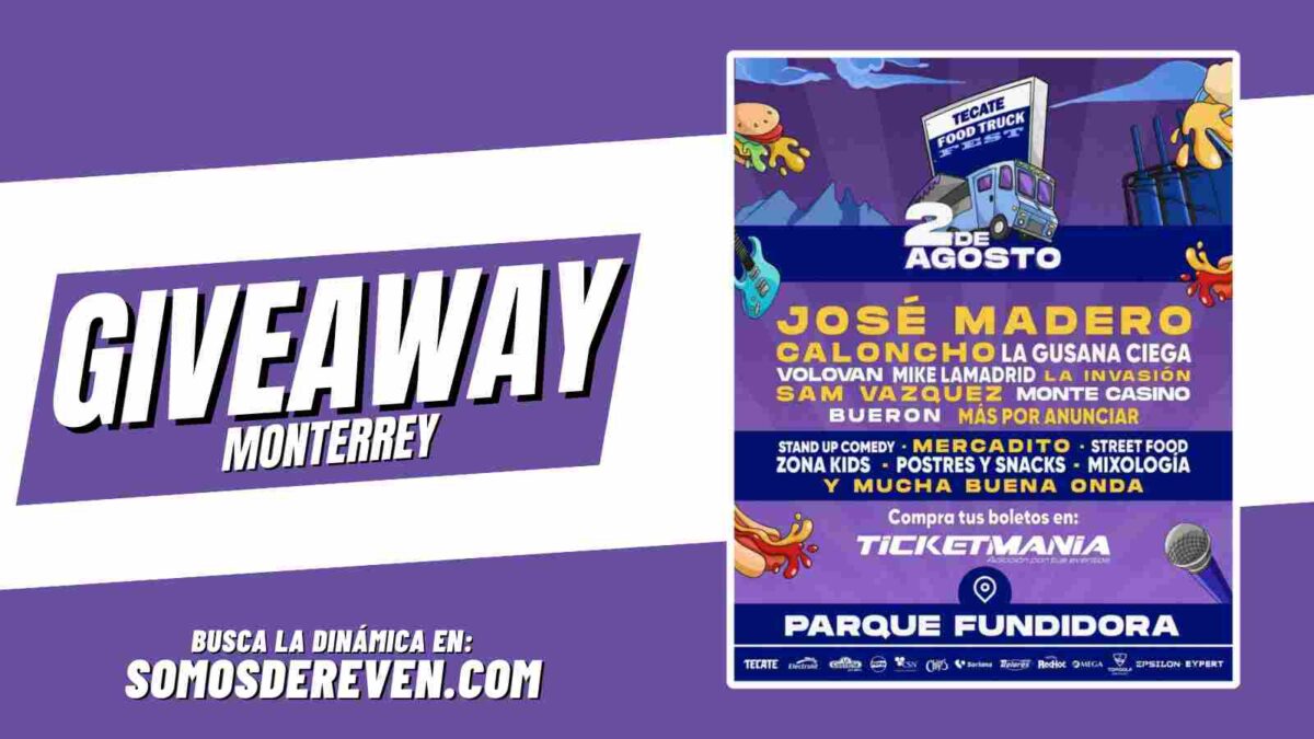 TECATE FOOD TRUCK FEST GIVEAWAY EN PARQUE FUNDIDORA 2025