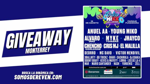 DALE MIXX DOS EQUIS GIVEAWAY EN PARQUE FUNDIDORA 2025