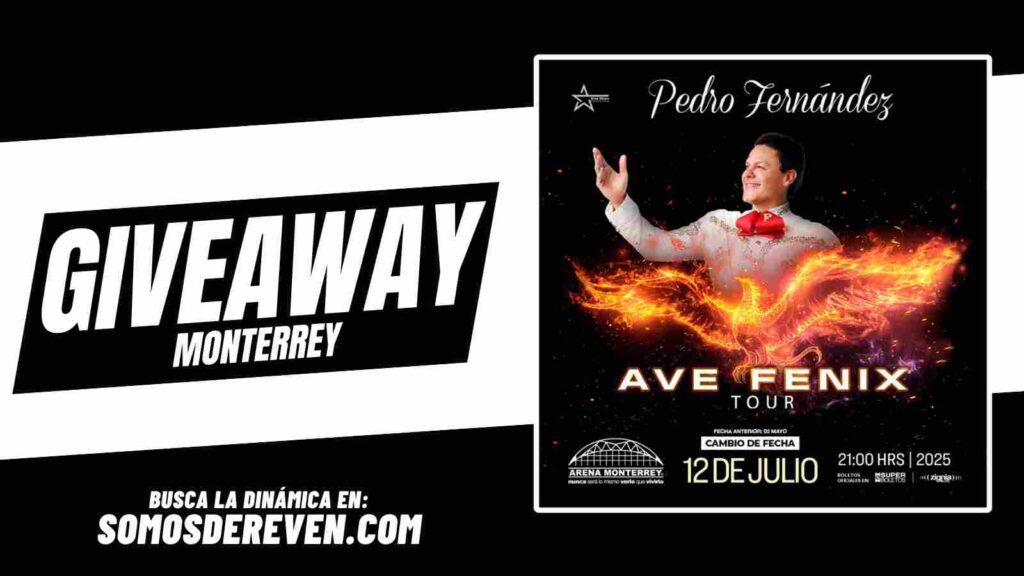 PEDRO FERNÁNDEZ GIVEAWAY EN ARENA MONTERREY 2025