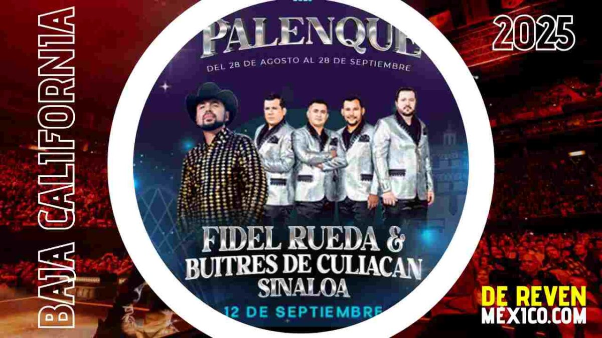 FIDEL RUEDA Y BUITRES DE CULIACÁN SINALOA TIJUANA 2025 PALENQUE FERIA NACIONAL TIJUANA
