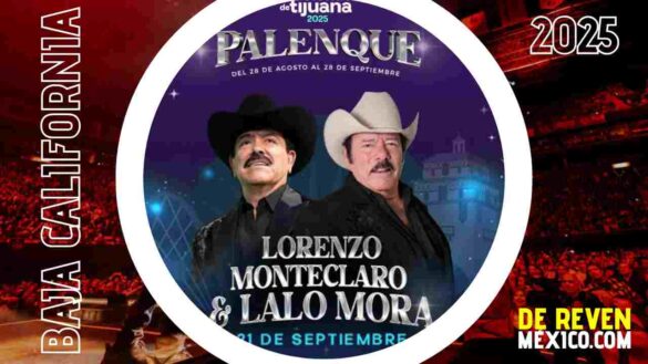 LALO MORA Y LORENZO DE MONTECLARO TIJUANA 2025 PALENQUE FERIA NACIONAL TIJUANA