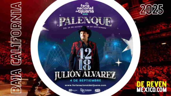 JULIÓN ÁLVAREZ TIJUANA 2025 PALENQUE FERIA NACIONAL TIJUANA