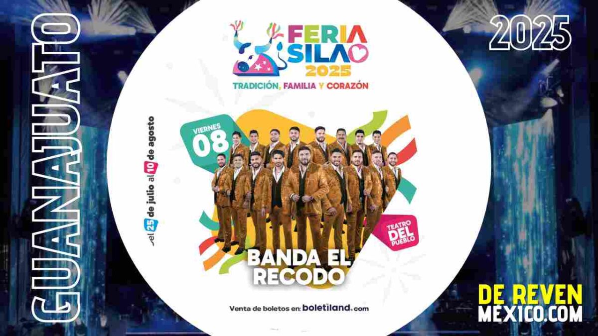 BANDA EL RECODO FERIA SILAO 2025 TEATRO DEL PUEBLO