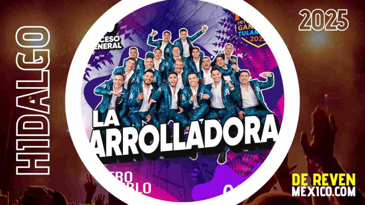 LA ARROLLADORA BANDA EL LIMÓN HIDALGO FERIA TULANCINGO 2025