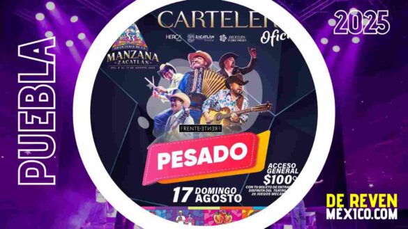 PESADO ZACATLÁN 2025 FERIA DE LA MANZANZA RECINTO FERIAL