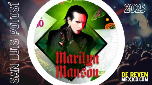 MARILYN MANSON SAN LUIS POTOSÍ 2025 FERIA NACIONAL POTOSINA