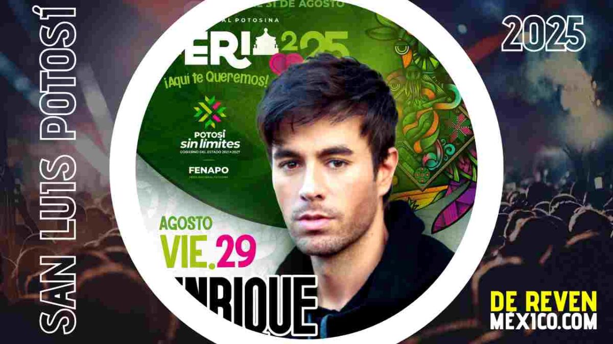 ENRIQUE IGLESIAS SAN LUIS POTOSÍ 2025 FERIA NACIONAL POTOSINA