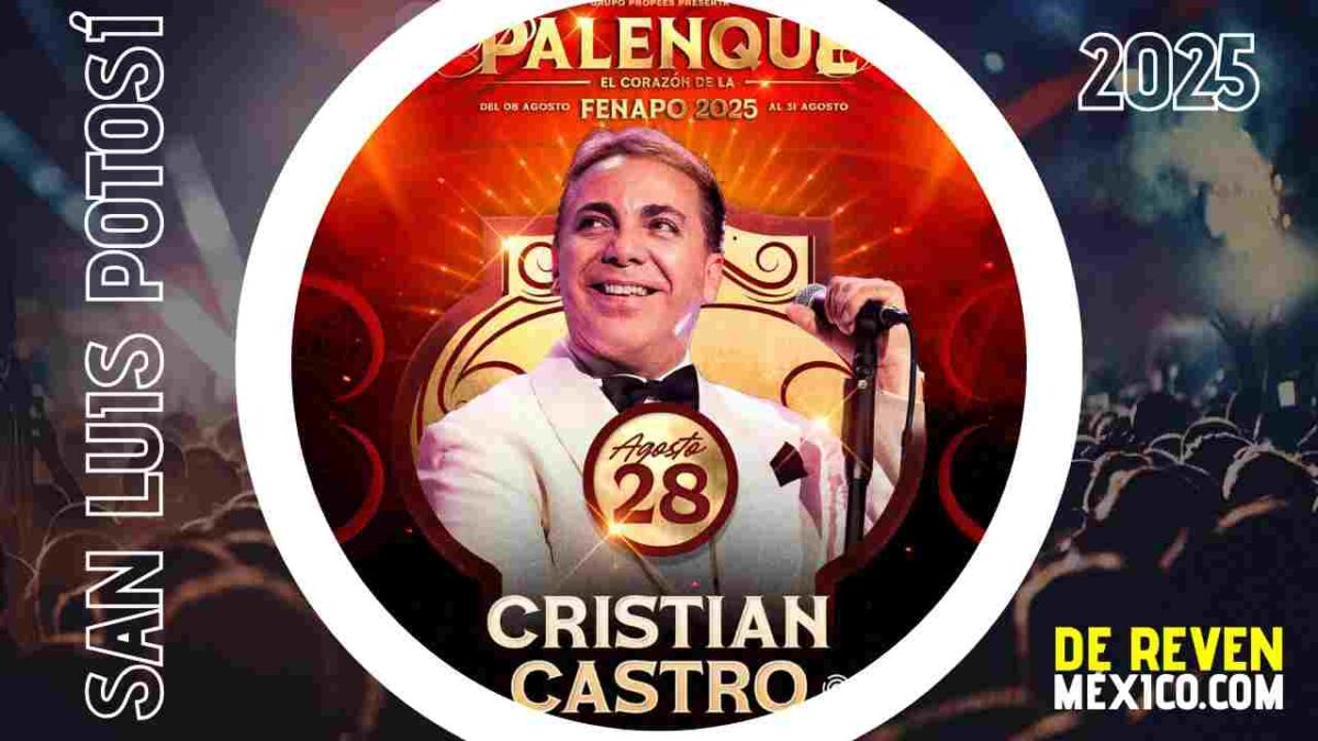 CRISTIAN CASTRO SAN LUIS POTOSÍ 2025 PALENQUE FENAPO