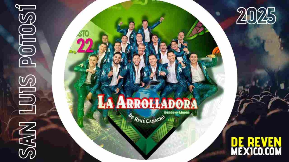 LA ARROLLADORA BANDA EL LIMÓN SAN LUIS POTOSÍ 2025 FERIA NACIONAL POTOSINA
