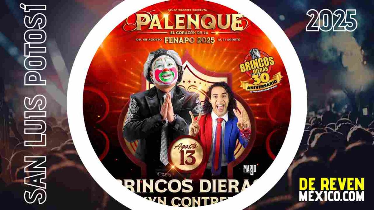 BRINCOS DIERAS SAN LUIS POTOSÍ 2025 PALENQUE FENAPO
