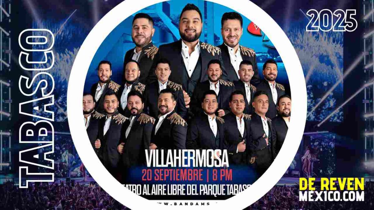 BANDA MS VILLAHERMOSA 2025 TEATRO PARQUE TABASCO