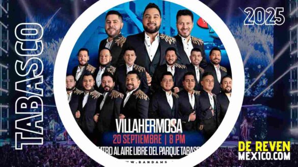 BANDA MS VILLAHERMOSA 2025 TEATRO PARQUE TABASCO