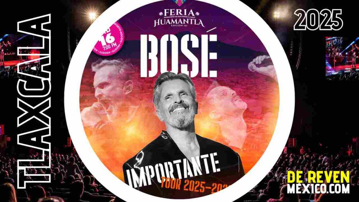 MIGUEL BOSÉ FERIA HUAMANTLA 2025 TLAXCALA