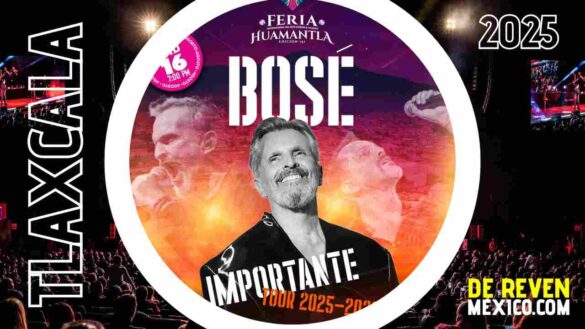 MIGUEL BOSÉ FERIA HUAMANTLA 2025 TLAXCALA