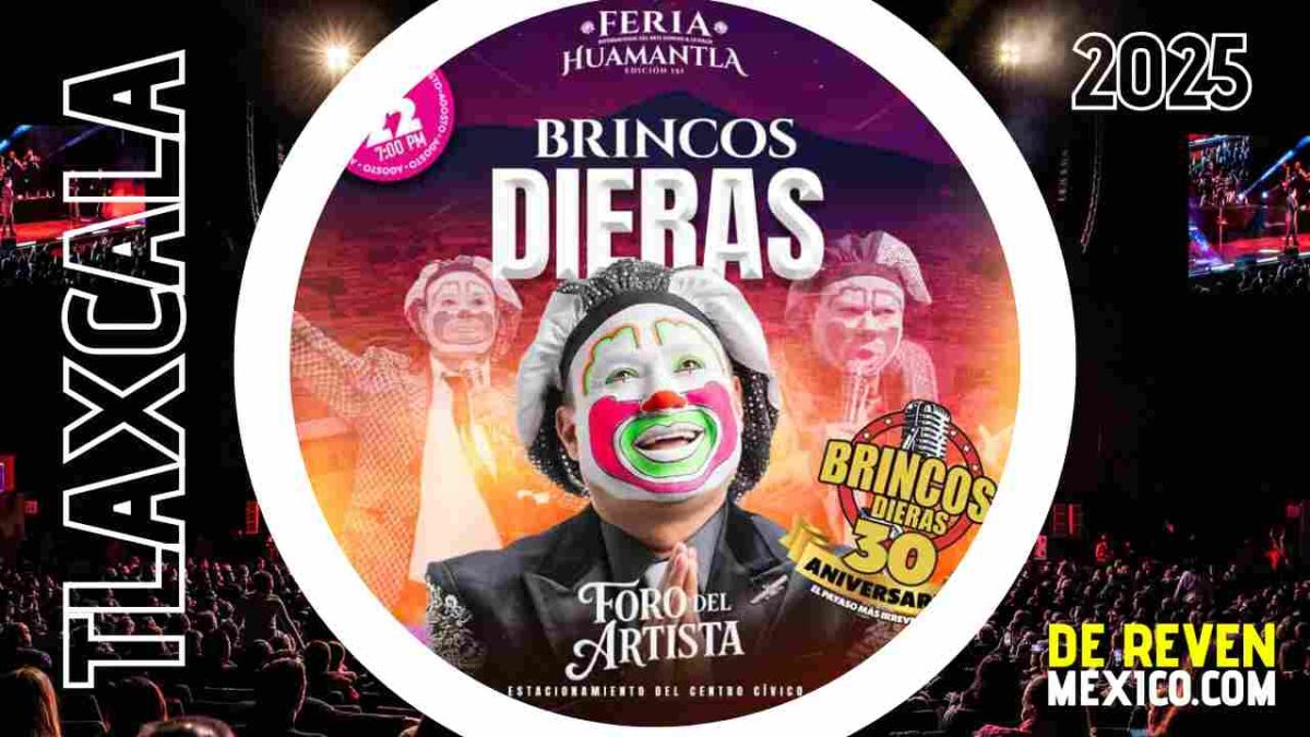 BRINCOS DIERAS FERIA HUAMANTLA 2025 TLAXCALA