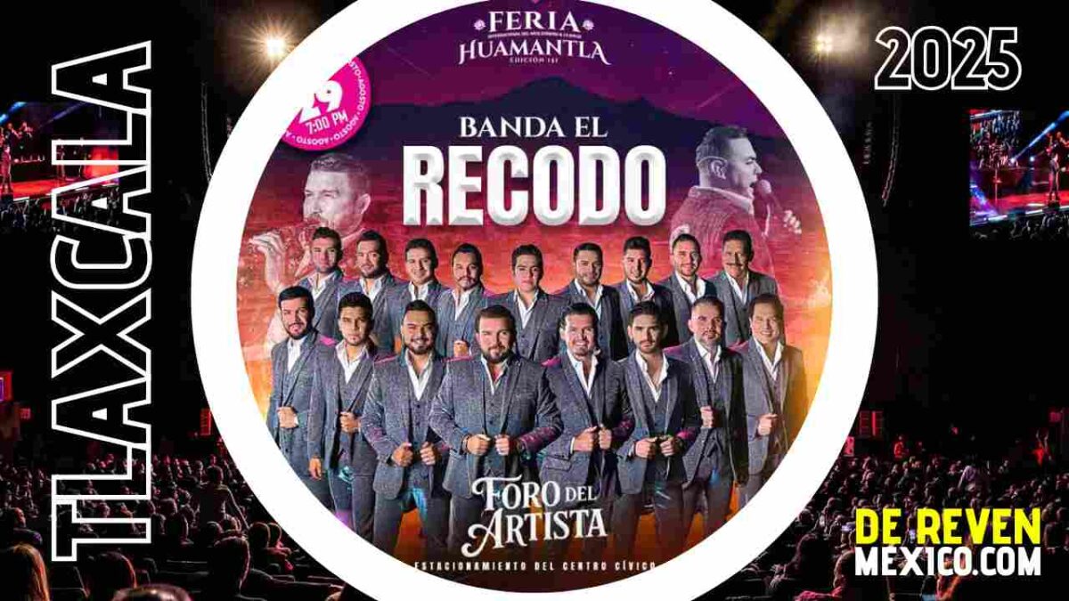 BANDA EL RECODO FERIA HUAMANTLA 2025 TLAXCALA