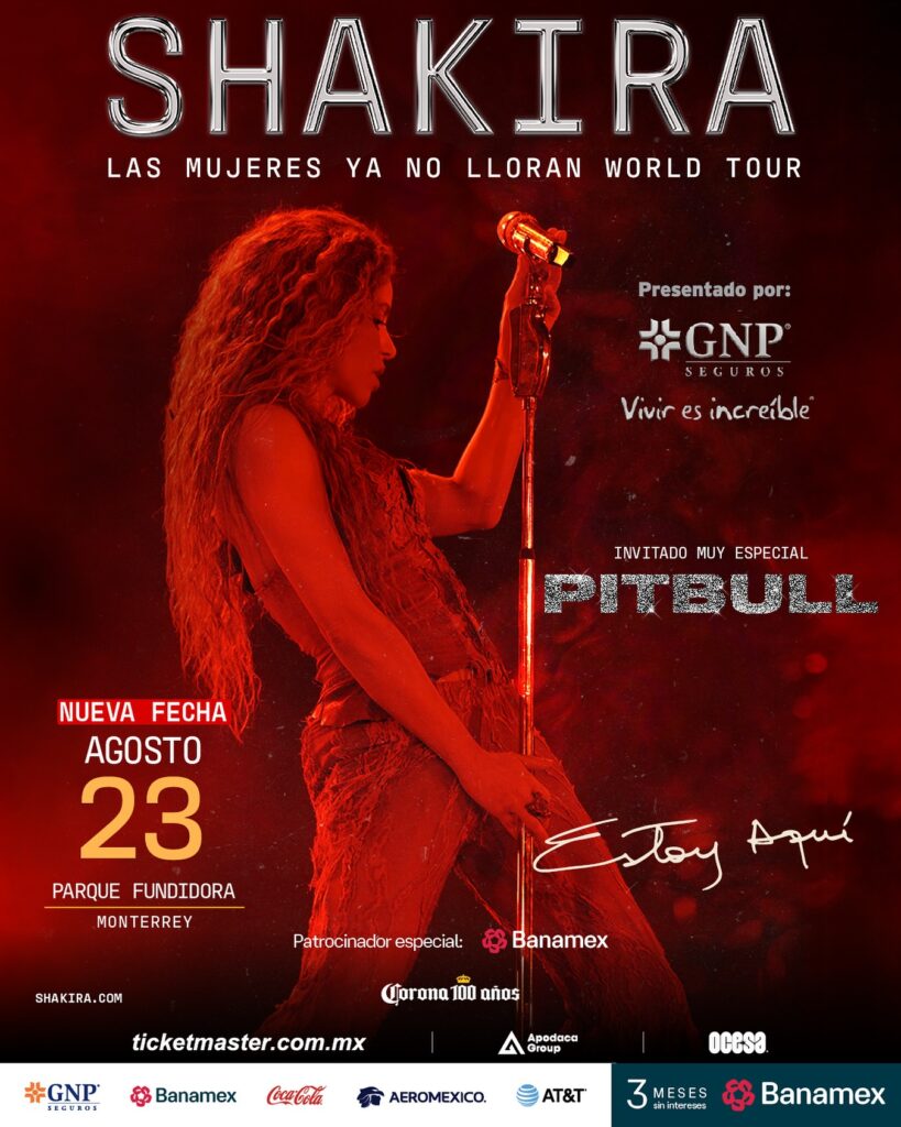 SHAKIRA GIVEAWAY EN PARQUE FUNDIDORA 2025