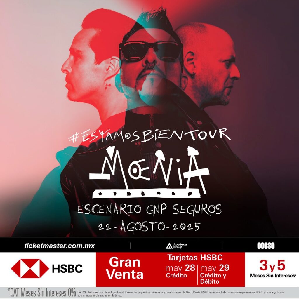 MOENIA GIVEAWAY EN ESCENARIO GNP SEGUROS 2025