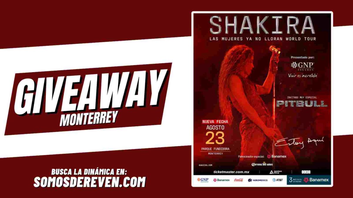 SHAKIRA GIVEAWAY EN PARQUE FUNDIDORA 2025