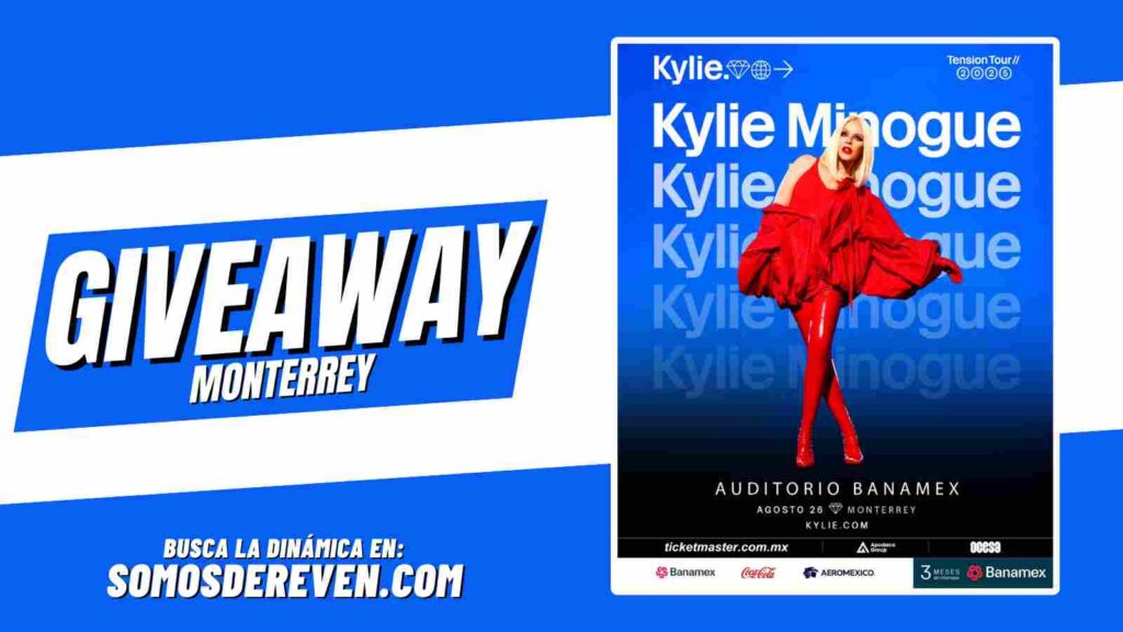 KYLIE MINOGUE GIVEAWAY EN AUDITORIO BANAMEX 2025