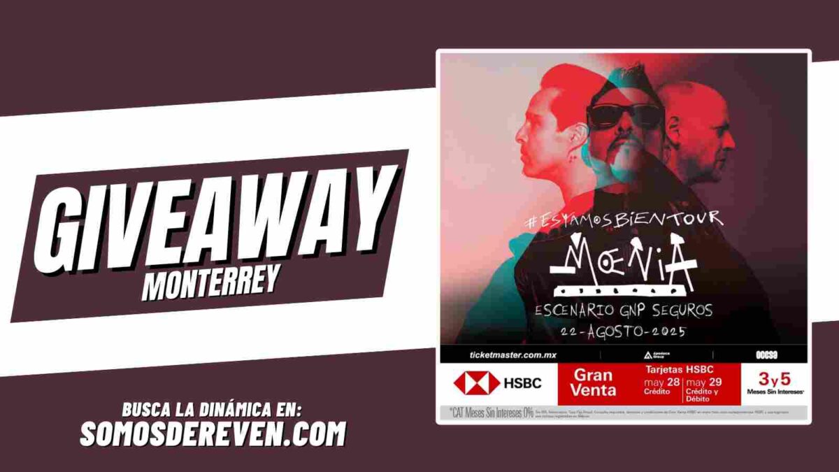MOENIA GIVEAWAY EN ESCENARIO GNP SEGUROS 2025
