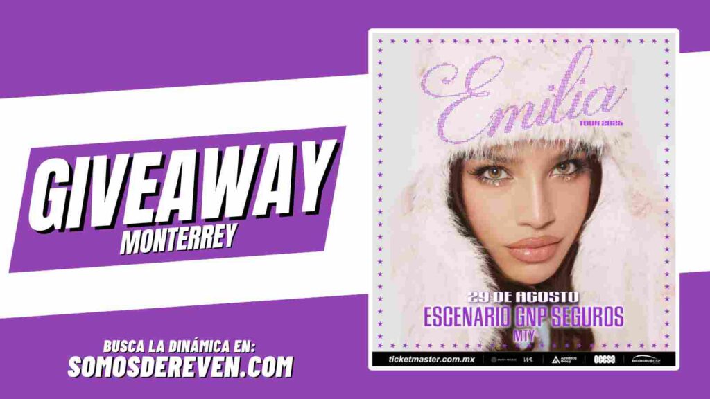 EMILIA GIVEAWAY EN ESCENARIO GNP SEGUROS 2025