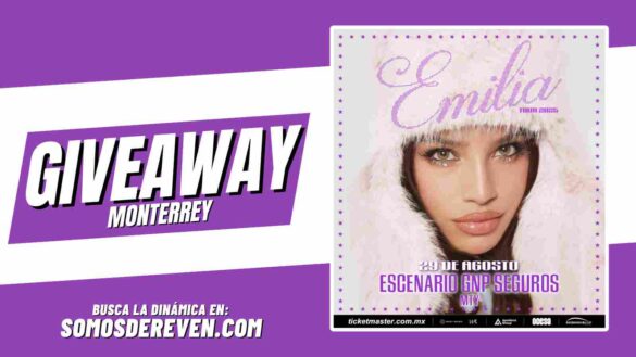 EMILIA GIVEAWAY EN ESCENARIO GNP SEGUROS 2025