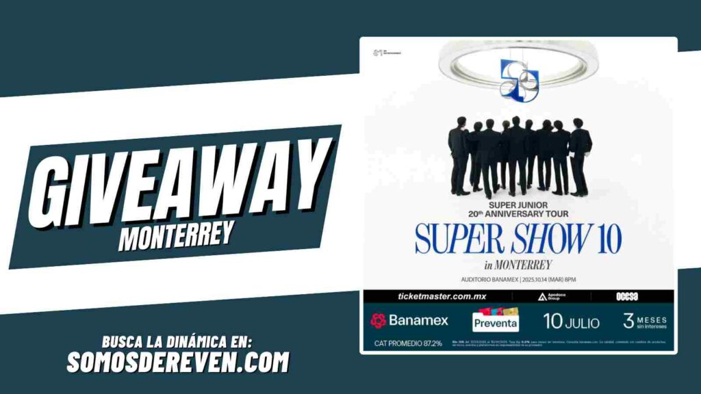 SUPER JUNIOR GIVEAWAY EN AUDITORIO BANAMEX 2025