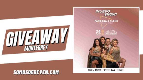 PANDORA Y FLANS GIVEAWAY EN ARENA MONTERREY 2025