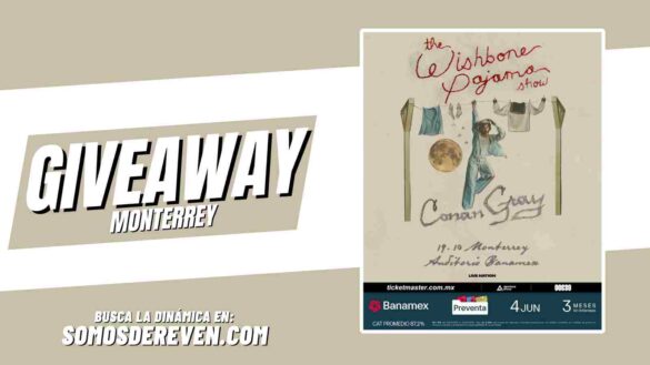 CONAN GRAY GIVEAWAY EN AUDITORIO BANAMEX 2025
