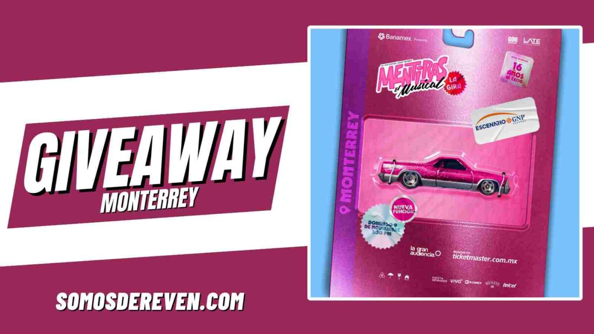 MENTIRAS EL MUSICAL GIVEAWAY EN ESCENARIO GNP SEGUROS 2025