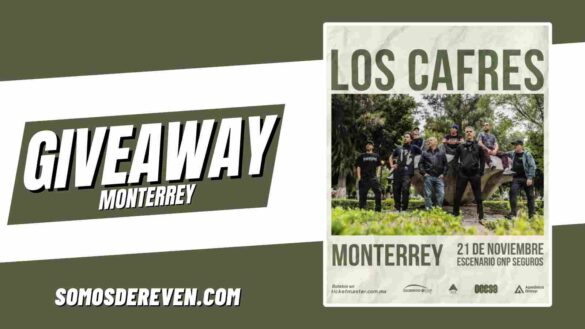 LOS CAFRES GIVEAWAY EN ESCENARIO GNP SEGUROS 2025